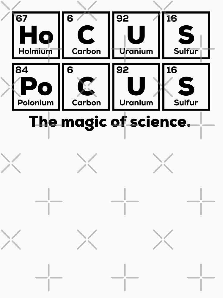 Funny Chemistry Periodic Table Words hocus pocus periodic table science by champagnemoment