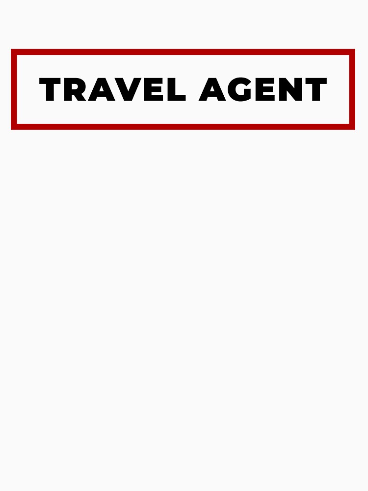 Travel agent with red frame by SVPOD