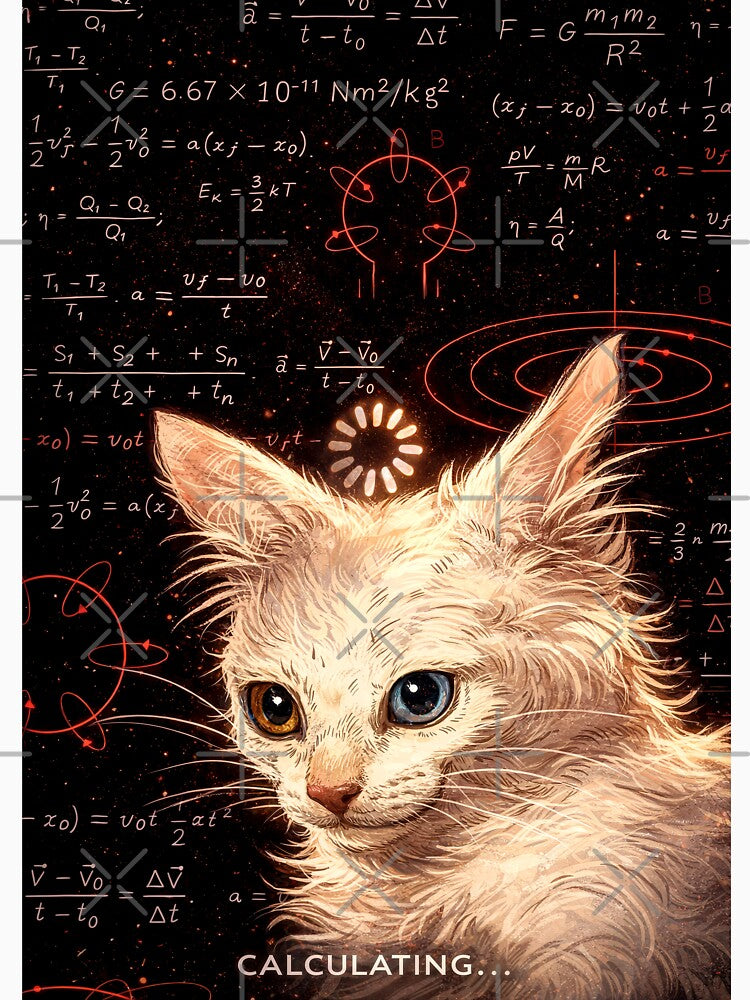 The Calculating Cat: Quantum Feline Mechanics by arfindo-indra