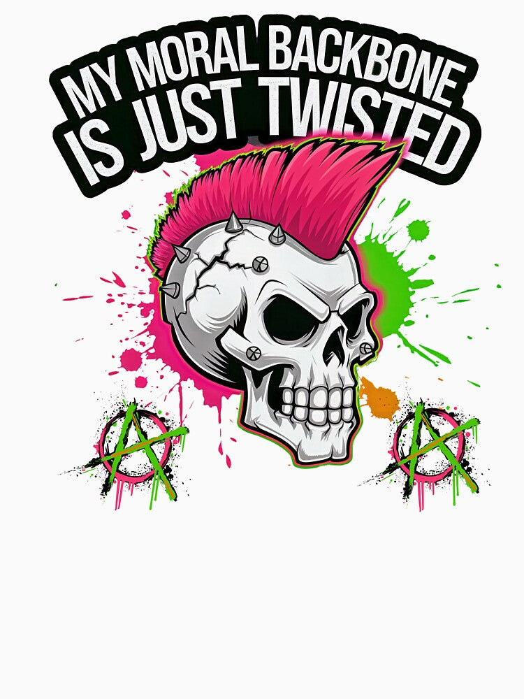 Punk Rock Skull. by marosz12