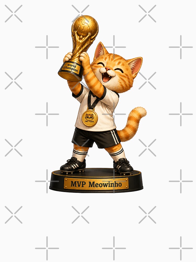 World Champion Cat - MVP Meowinho by WeLoveCatss