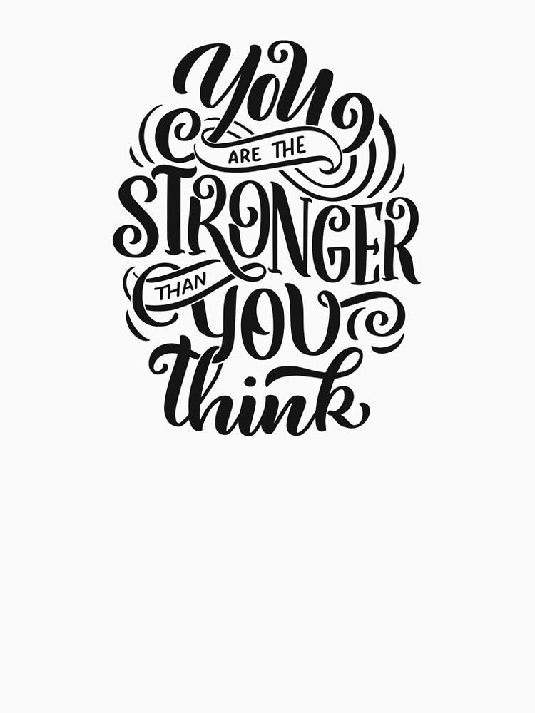 You Are The Stronger Than You Think by ZodesignArt