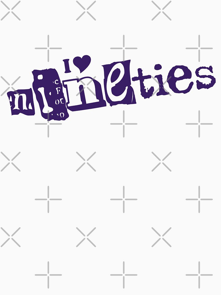 I Love Nineties by visualcraftsman