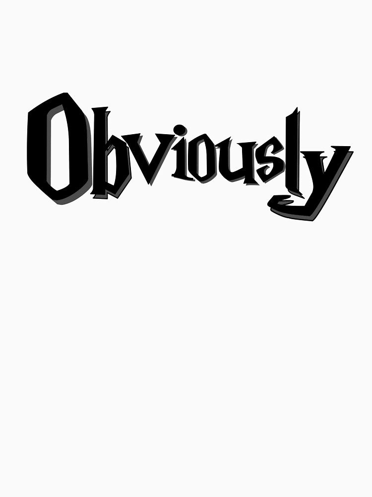 Obviously – Minimalist Typography Design by inallusha