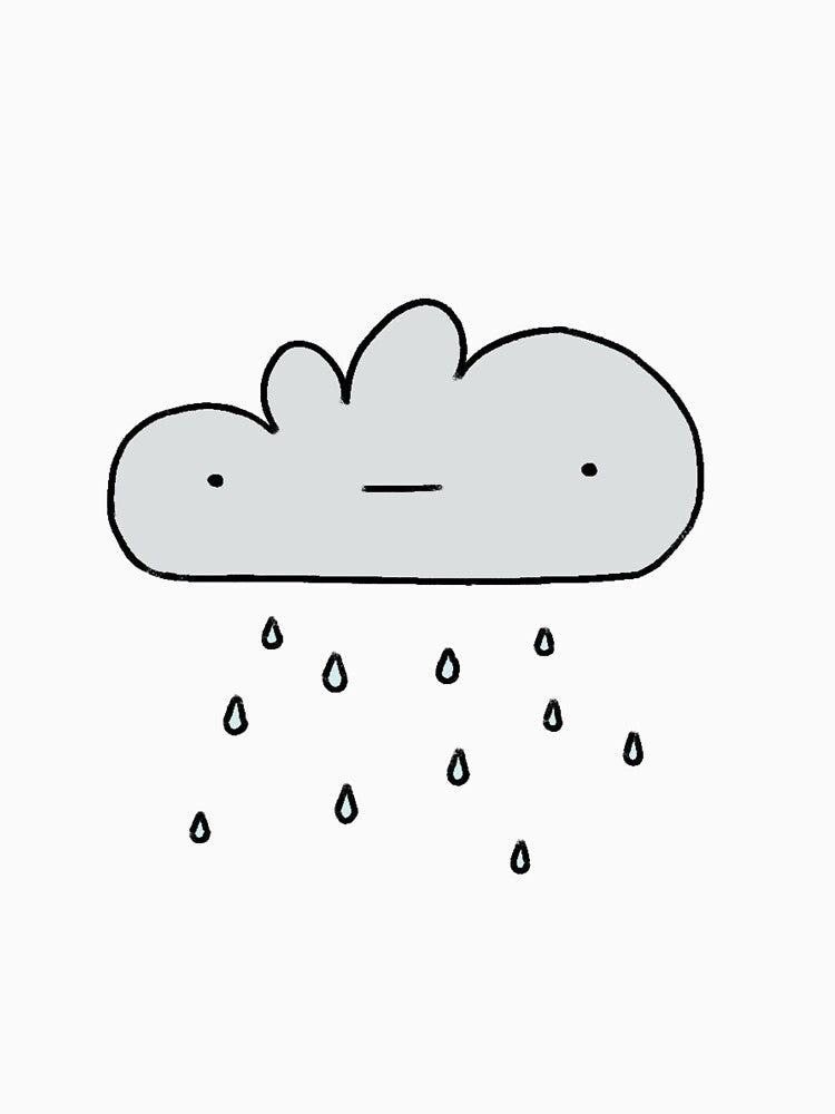 Rainy cloud by OrangesAndFun