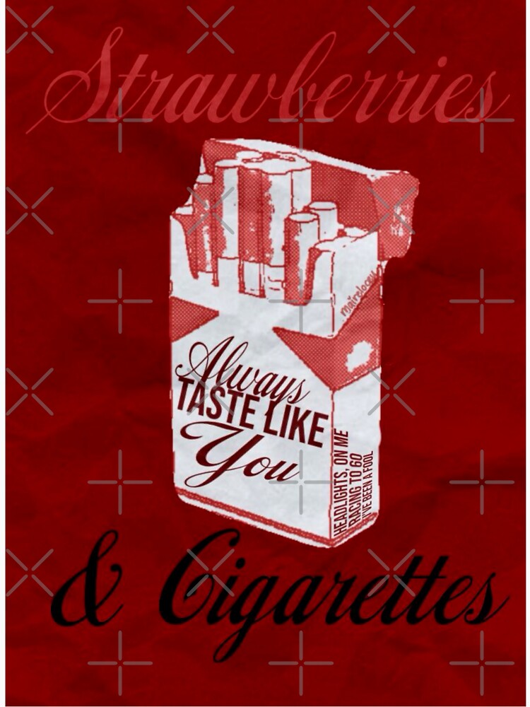 Strawberries & Cigarettes Aesthetic Pack by Adronia