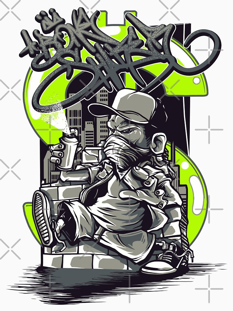 Urban Streetwear Graffiti by CLACUSDES45