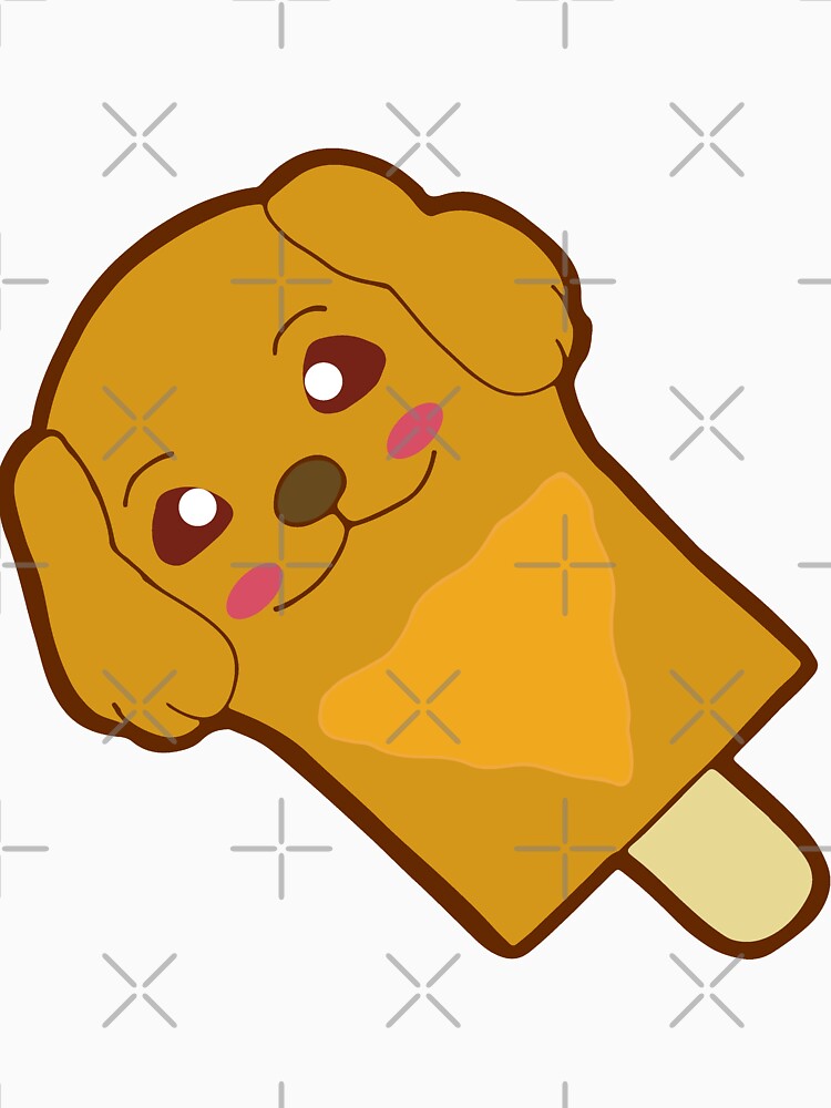 golden retriever popsicle by Dreamartic