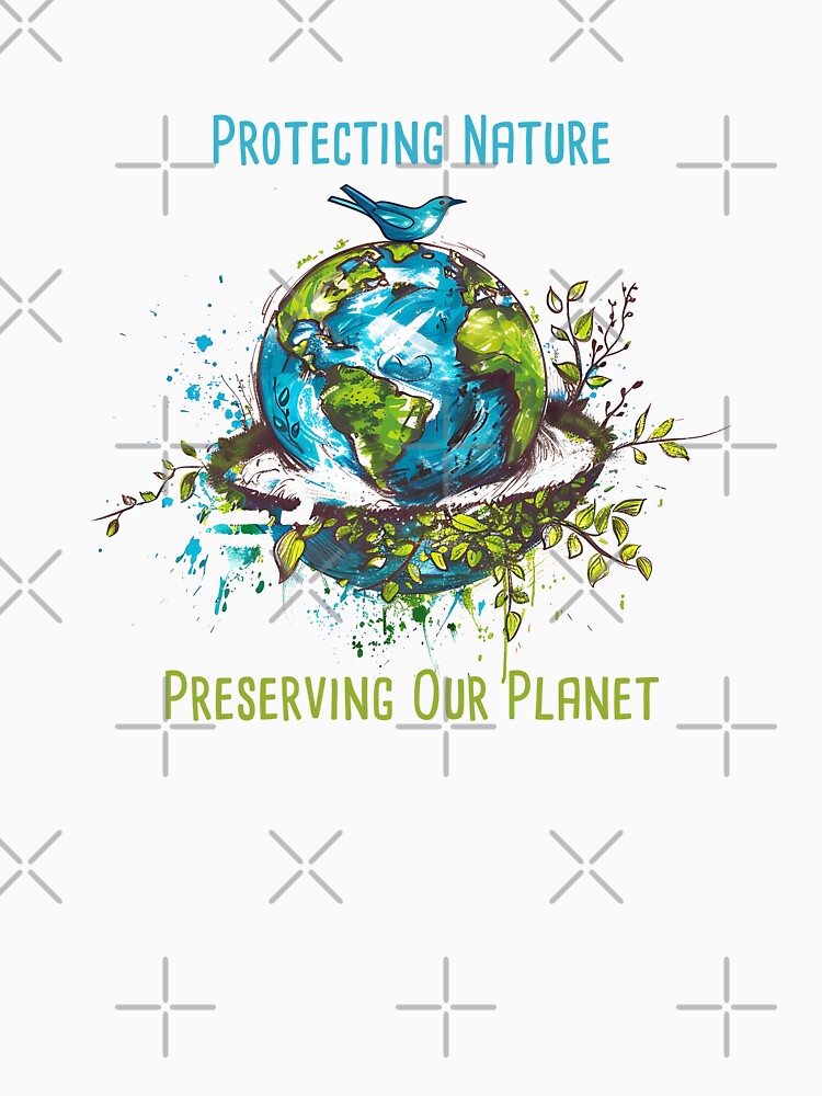 Protecting Nature, Preserving Our Planet Environmental Protection Positive Slogan by FemiBiutti