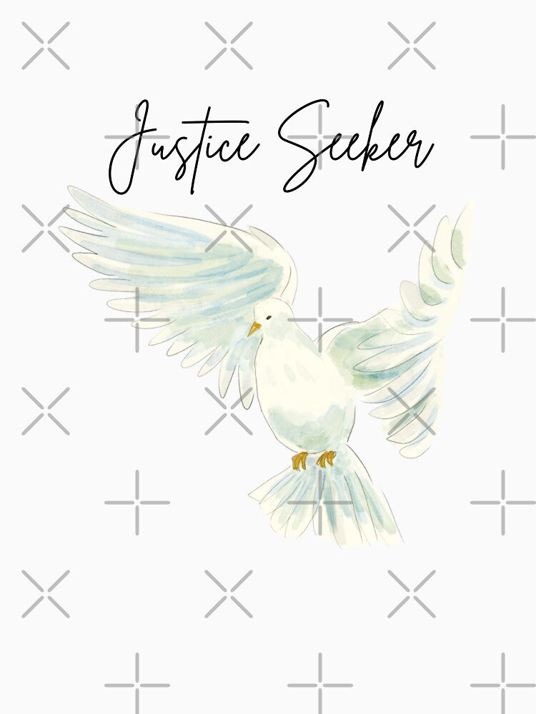 Justice Seeker Peace Building Positive Slogan Peace Building Positive Text by FemiBiutti
