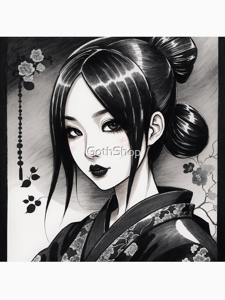Japanese Goth Girl 4 by GothShop