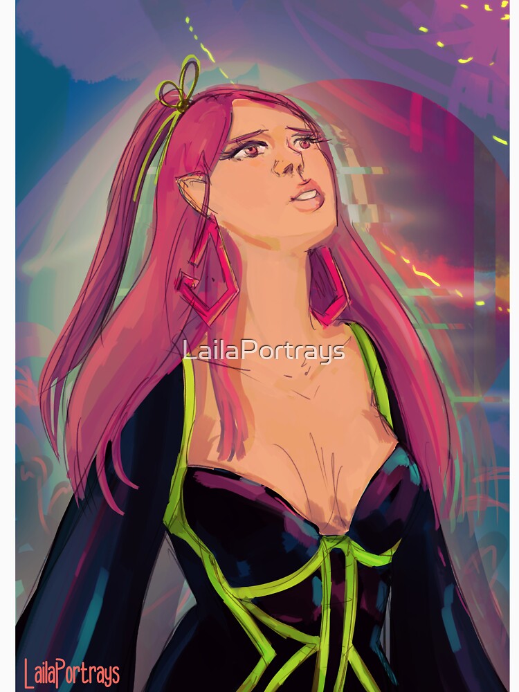 Glitched Girl by LailaPortrays