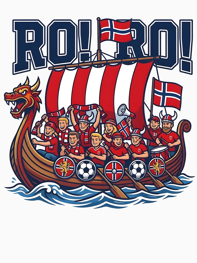 Ro Norway Viking Football Funny Soccer Fan by kienoy