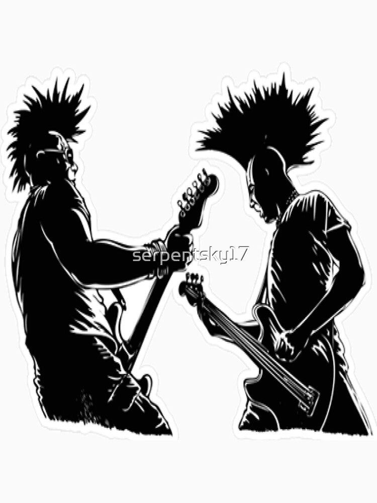 Punk Rock Band by SerpentSkyArts