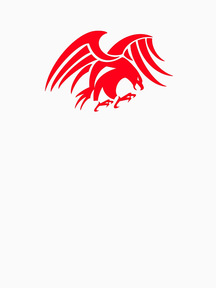 Red Flying Eagle by Mark-V-Art