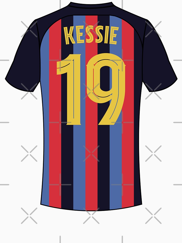 Franck Kessie Barcelona football jersey number 19 by Justtrendytees