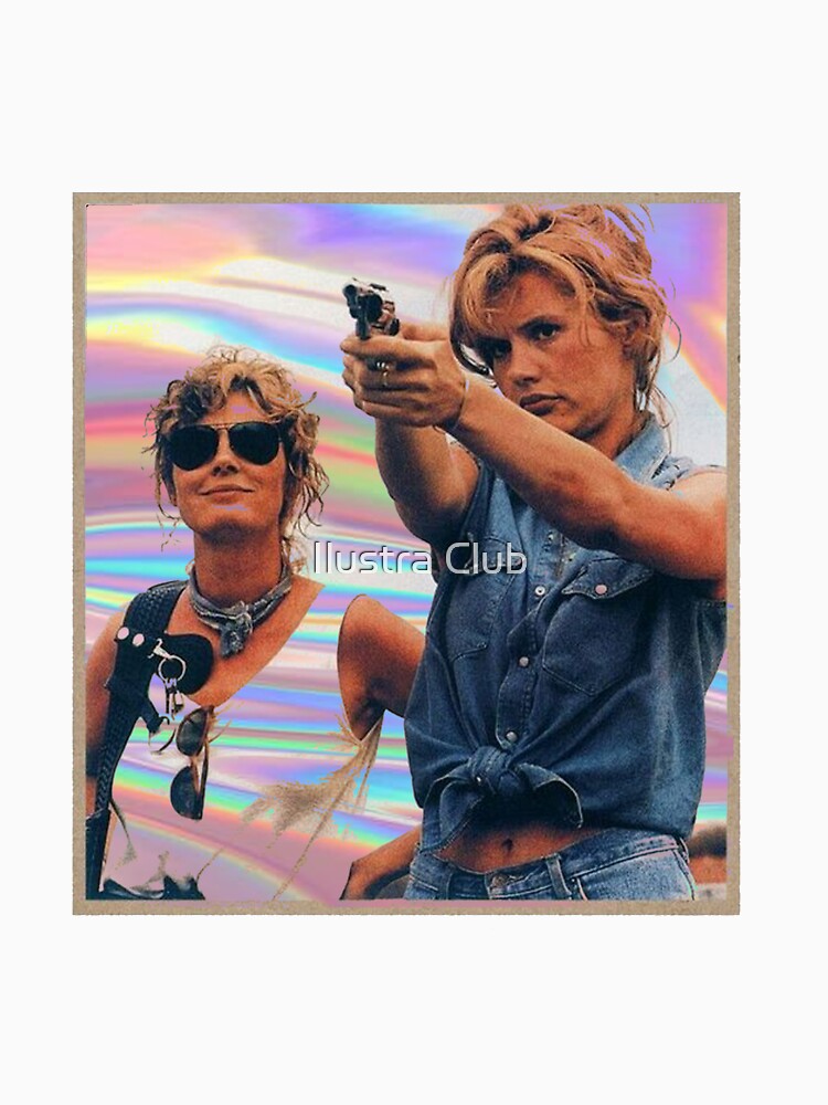Thelma & Louise retro by Ilustra Club