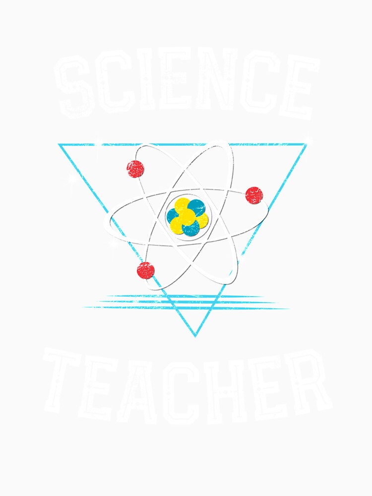 Science teacher t shirt distressed vintage scientist geek by farhanhafeez