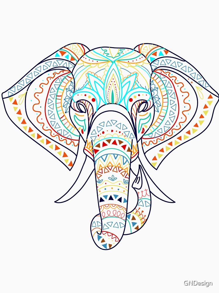 Ethnic Elephant by GNDesign