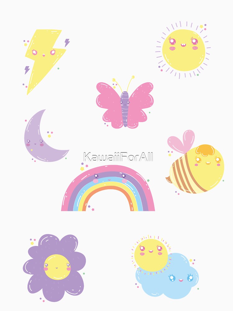 Kawaii Pastel Print by KawaiiForAll