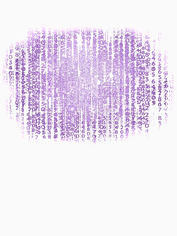 Matrix Code Purple Cyber Security Geek by Jolly-Yosei