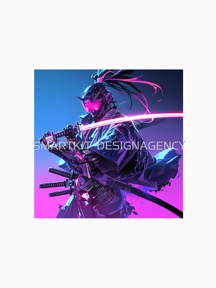 Cyberpunk Assassin / Blade Runner Inspired / Neon Sci-Fi Art / Futuristic Dystopian Worlds by SMARTKIT  DESIGNAGENCY
