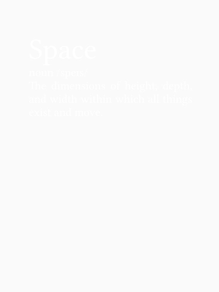 Space Definition by Jamila Benito