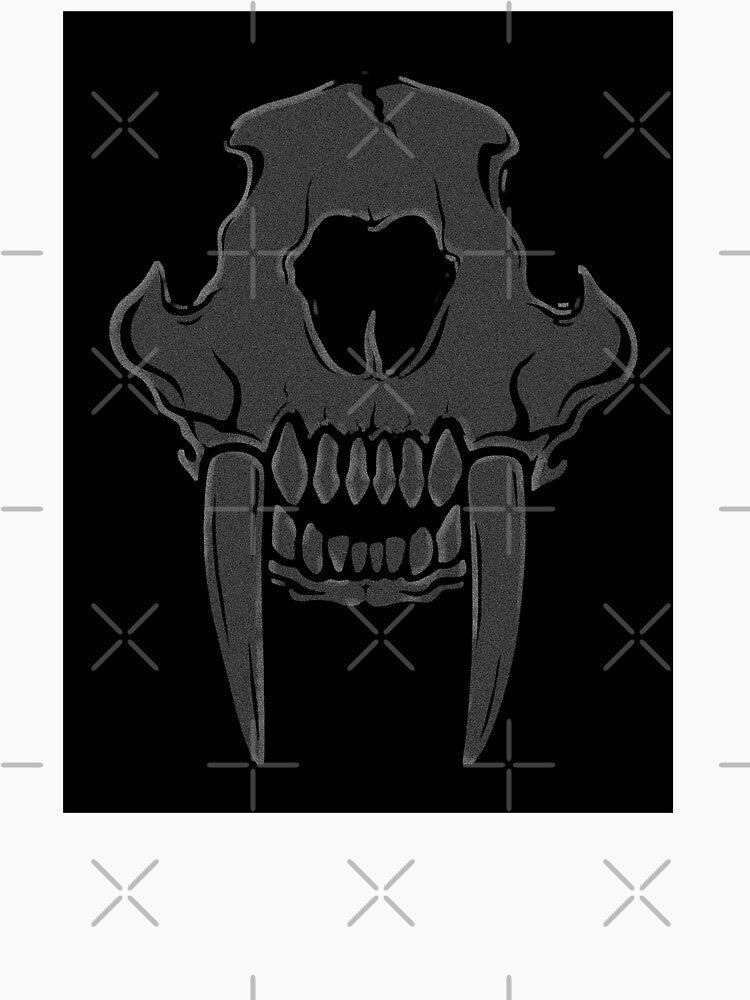 Animal Skull With Fangs by Soaked-N-Bleach