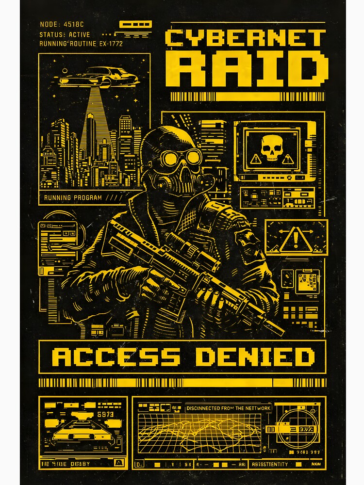 Cybernet Raid by Matinez Pink