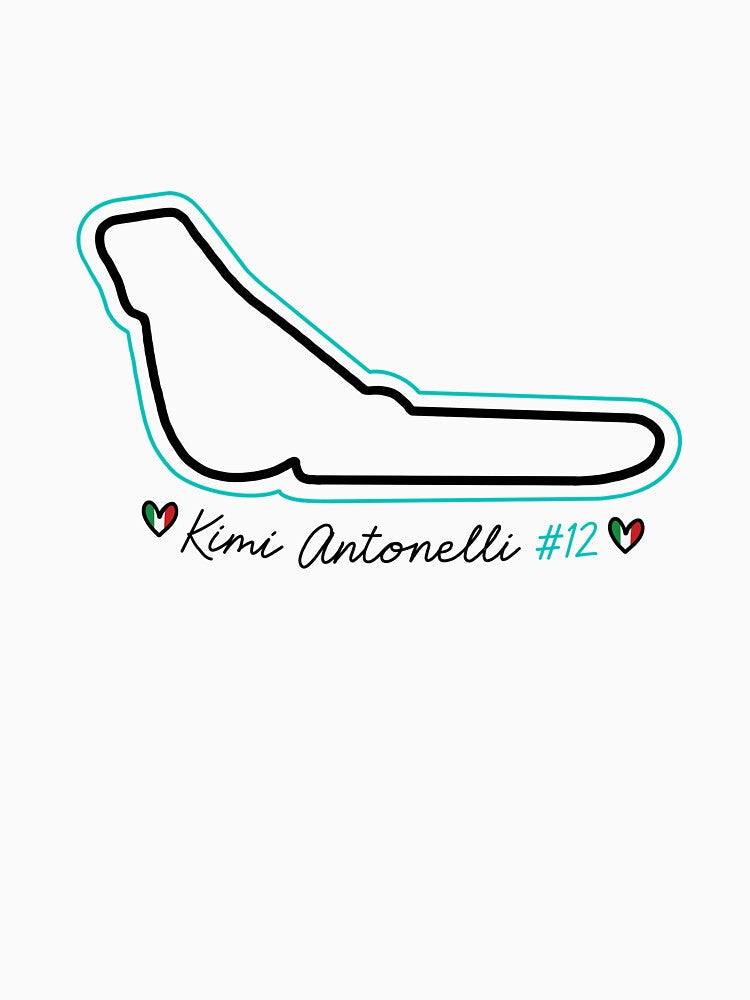 Kimi Antonelli & Monza Circuit by LeseKing