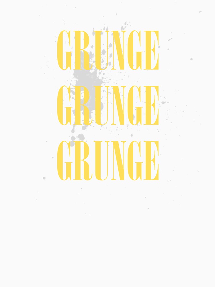 Grunge, Grunge, Grunge by Junsu Lim