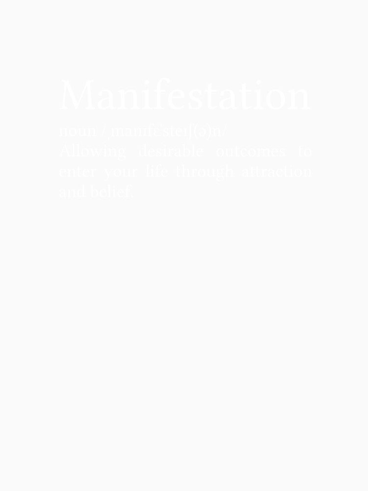 Manifestation Definition by Jamila Benito