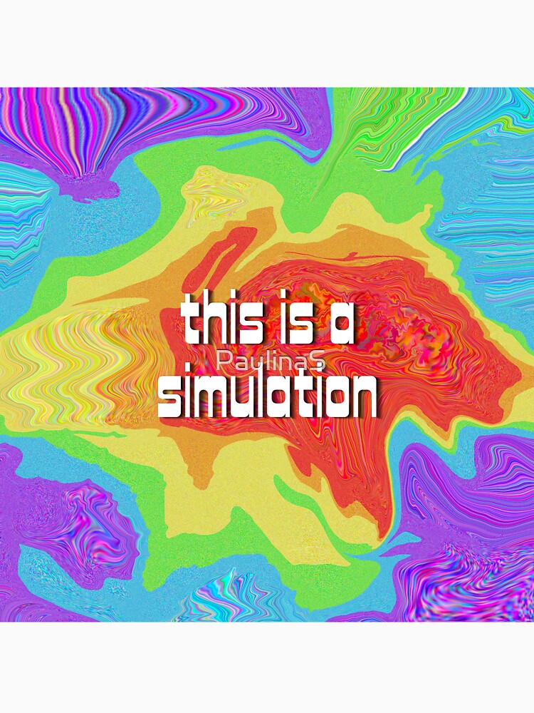 this is a simulation glitch design by PaulinaS
