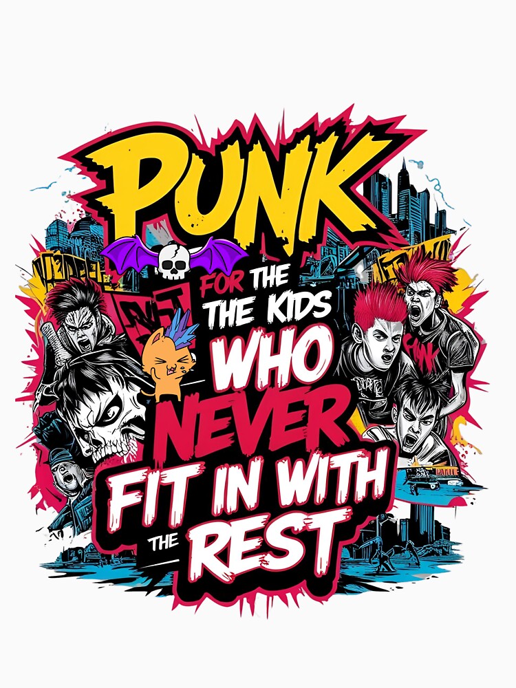 Punk is for the kids who never fit in with the rest by whatthefoxsays