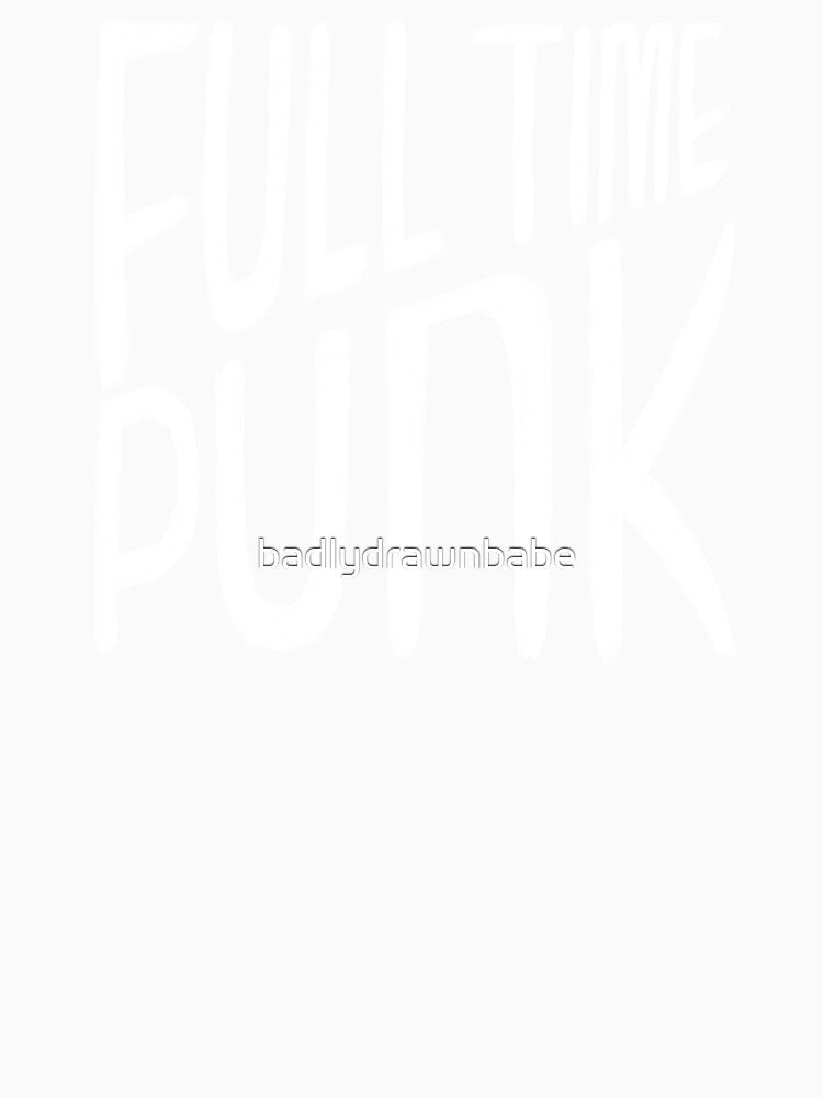 Punk Music, Full Time Punk by badlydrawnbabe