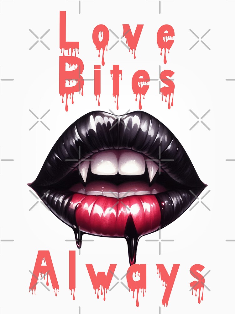 Love Bites Always Goth Valentine's Day by LLdreams