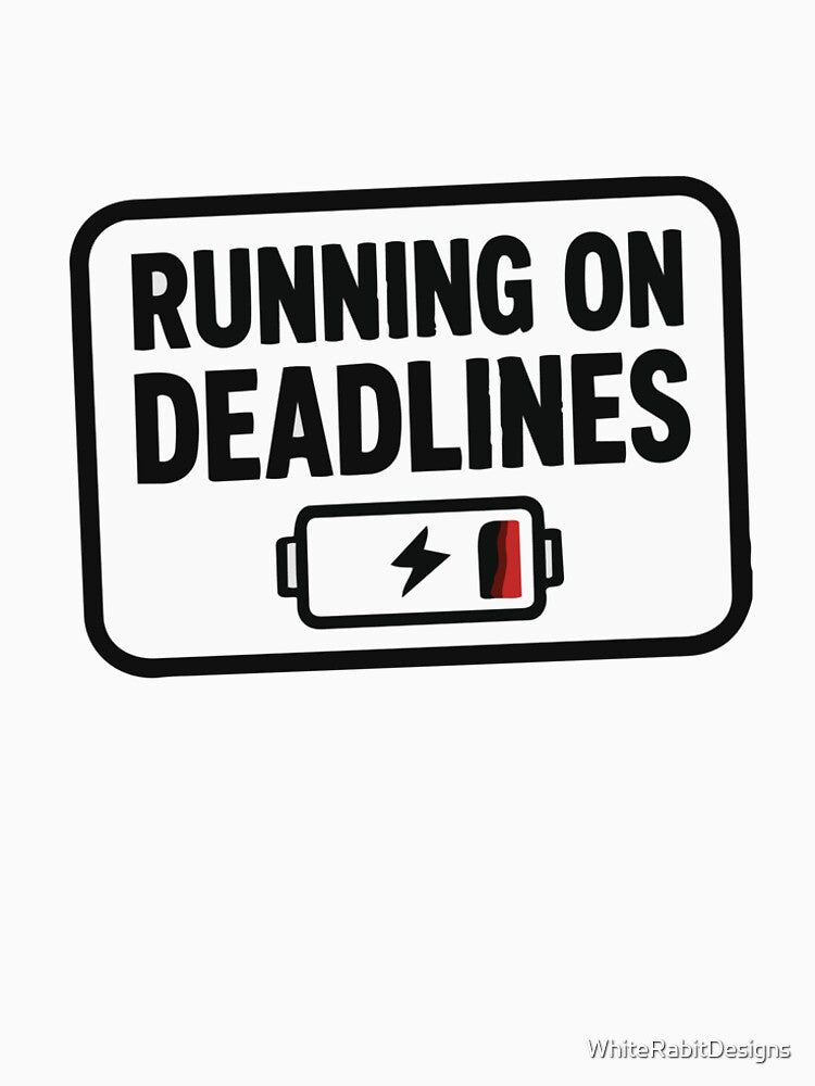 Running on Deadlines by WhiteRabitDesigns