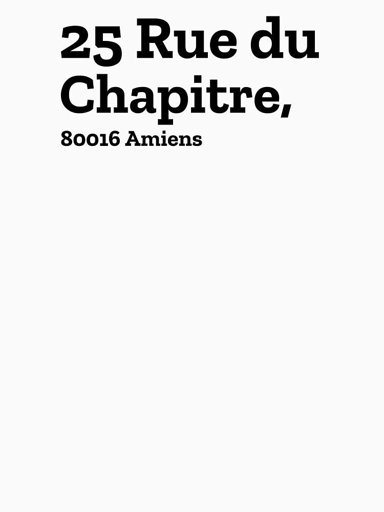 Amiens Stadium Address by The Chuck Wagon