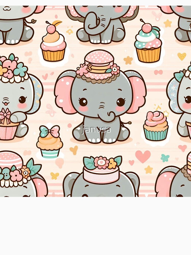 Pastel Kawaii Vibes – Cute Animal Design by janusa