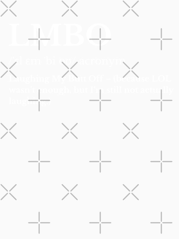 LMBO White Text Minimalist Design by HasHs