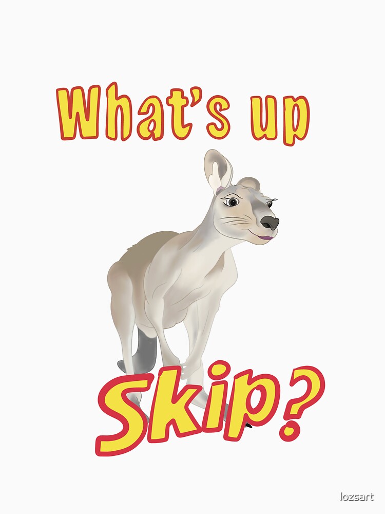 What’s Up Skip? Australian Kangaroo by lozsart