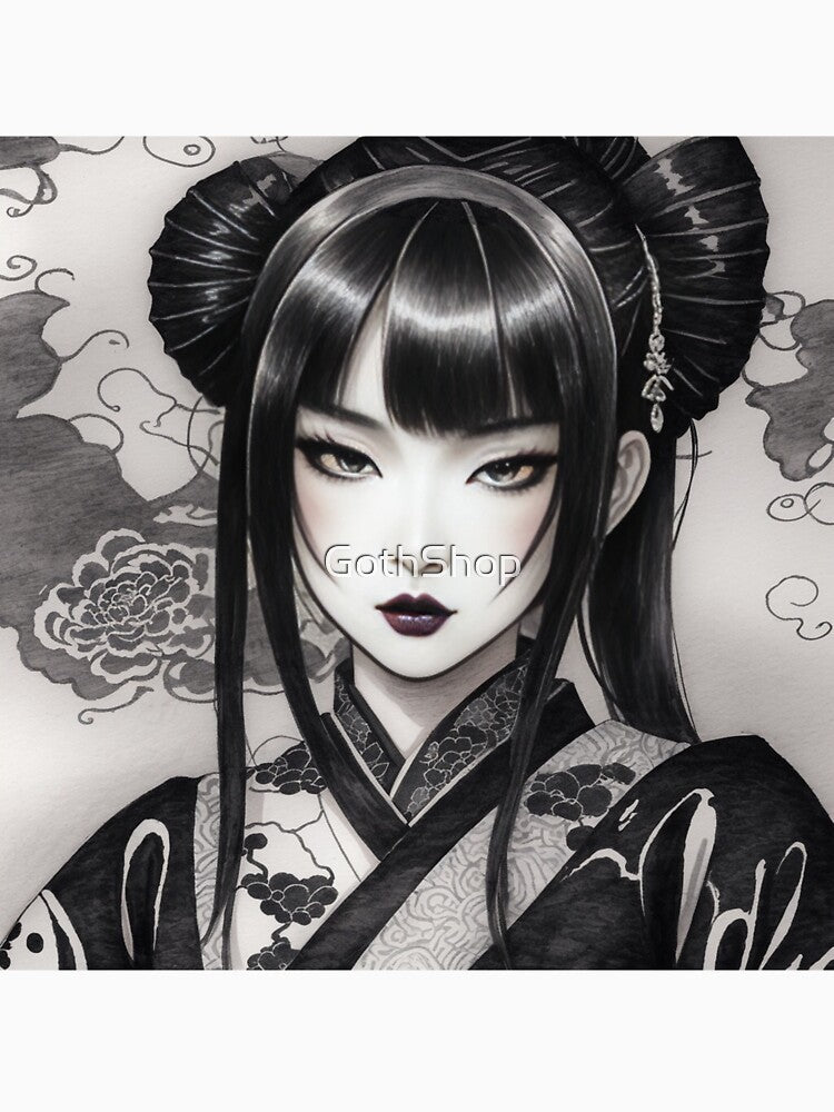 Japanese Goth Girl 6 by GothShop
