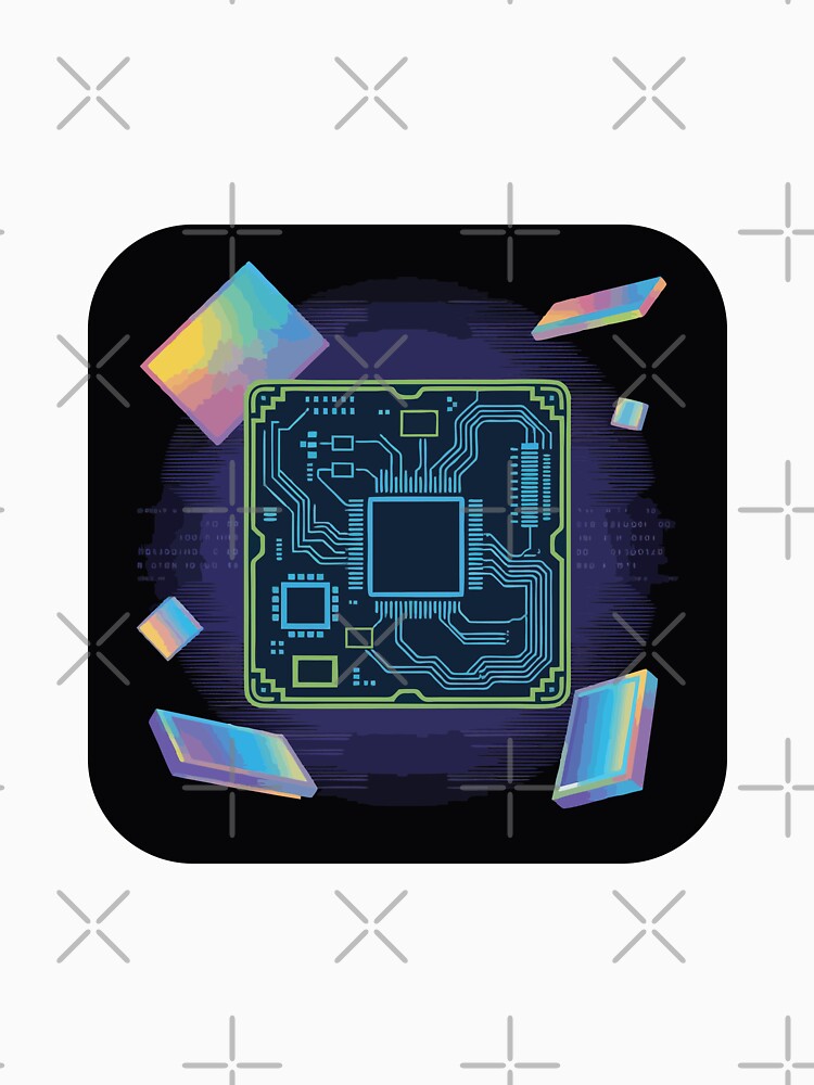 Neon Matrix Millennium by desinganddecor