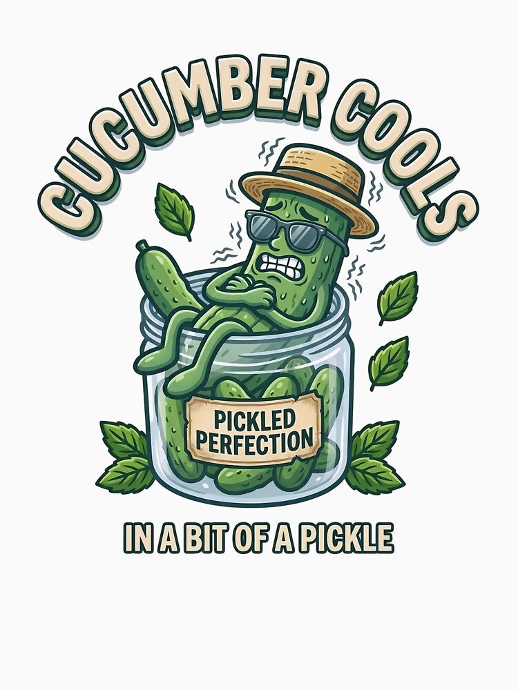 CUCUMBER COOLS. IN A BIT OF A PICKLE by Cucumber Cools