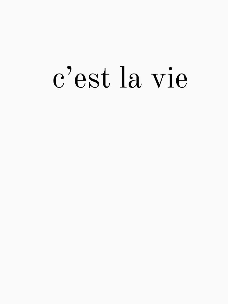C’est la vie by quechic