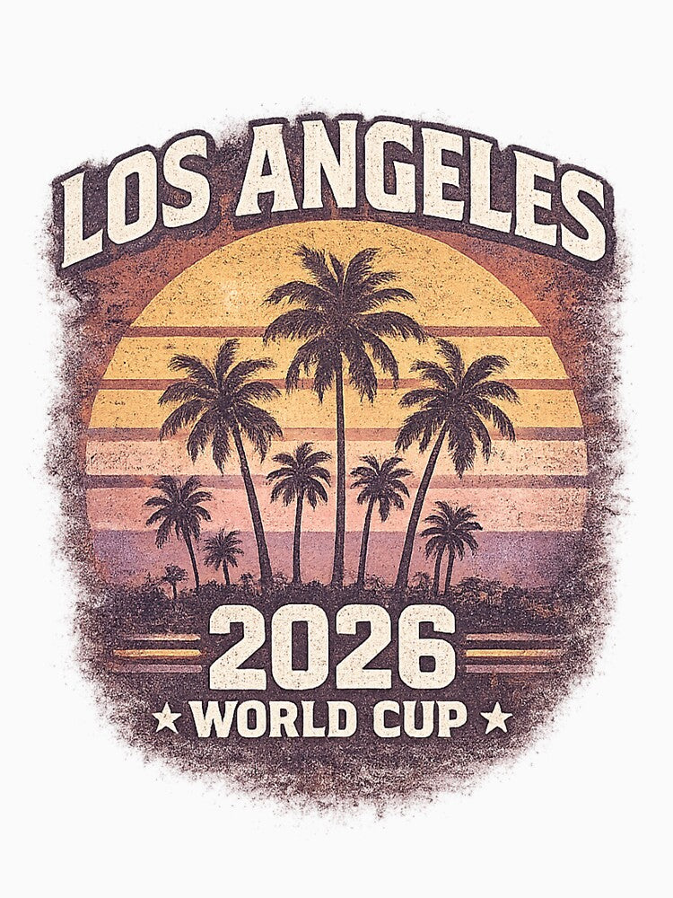 Los Angeles 2026 Retro World Cup Tee by ArthUpscale