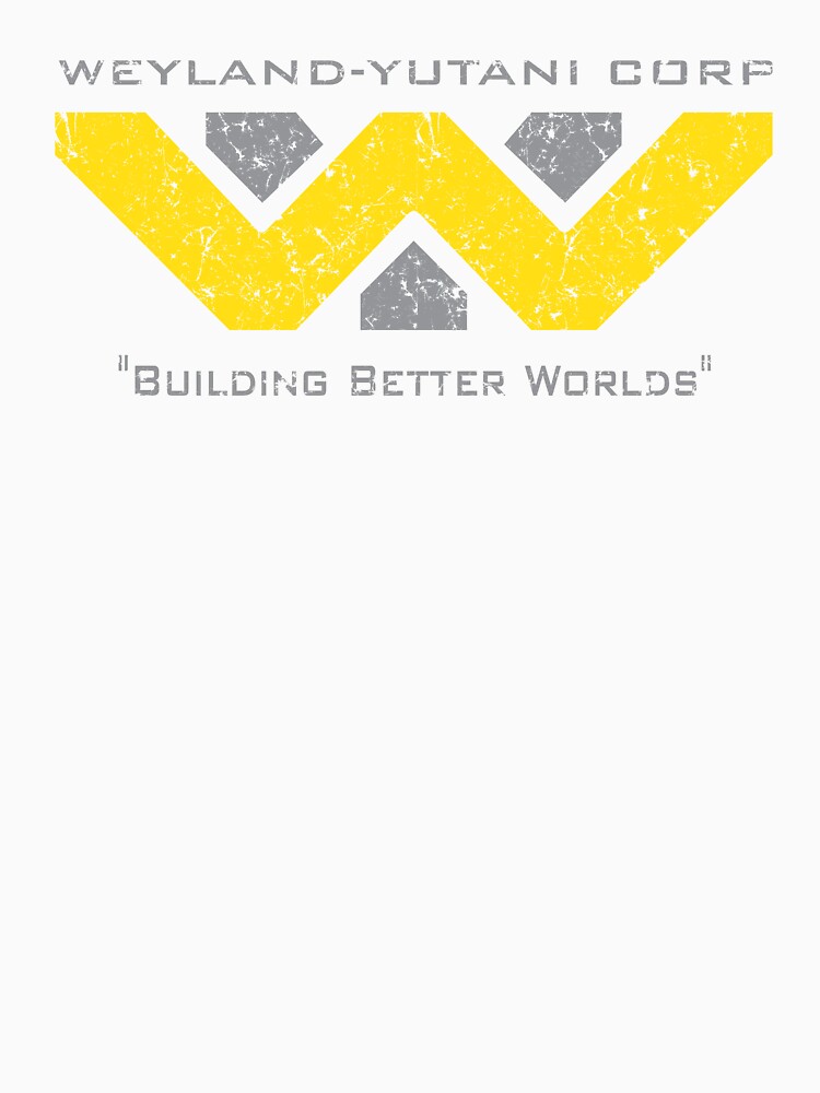 W-Y Star Company Distressed Logo | Retro Sci-Fi Corporate Graphic Tee by gmach33015