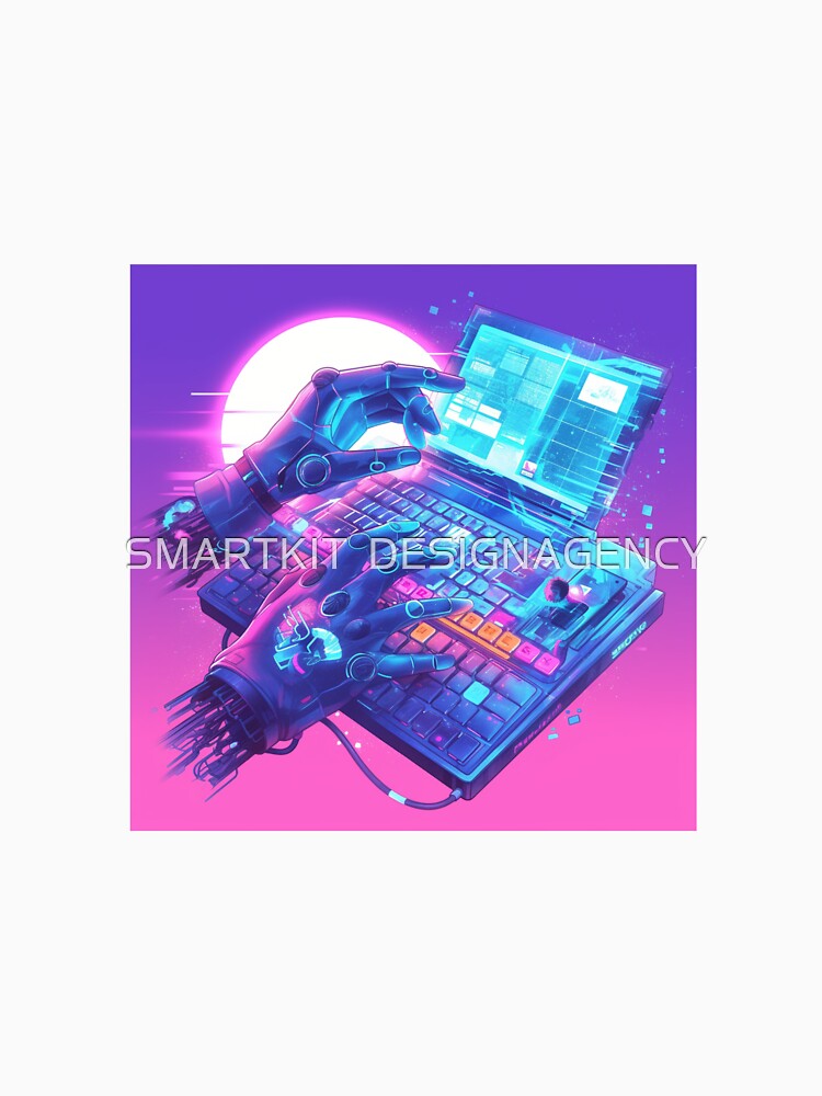 Cyberpunk 2077 Inspired Neon City / Futuristic Dystopian Skyline / Sci-Fi Pixel Art / Retro-Futuristic World by SMARTKIT  DESIGNAGENCY