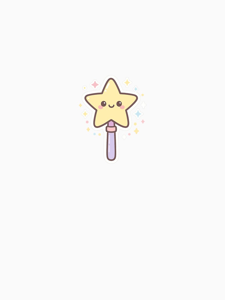 Kawaii Magic Wand Stickers – Magic Star Wand by ClipVictuumArts