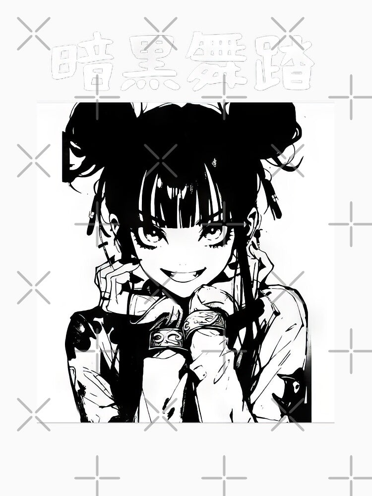 Goth Grunge Anime Girl Manga Aesthetic Streetwear 02 #890 by mika-gallery